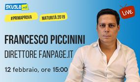 Maturità 2019: i consigli del Direttore di Fanpage.it Francesco Piccinini!